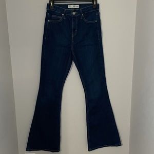 Topshop Jamie Flare Jeans